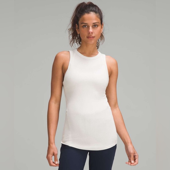 Lululemon || Hold Tight Bone White Tank - Picture 1 of 4